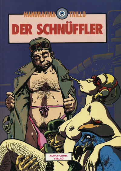 Cover for Schwermetall präsentiert (Kunst der Comics / Alpha, 1986 series) #34 - Der Schnüffler