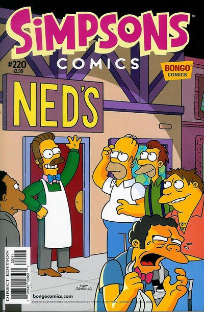Cover for Simpsons Comics (Bongo, 1993 series) #220