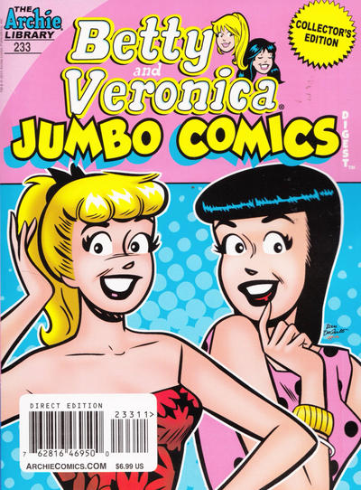Cover for Betty & Veronica (Jumbo Comics) Double Digest (Archie, 1987 series) #233