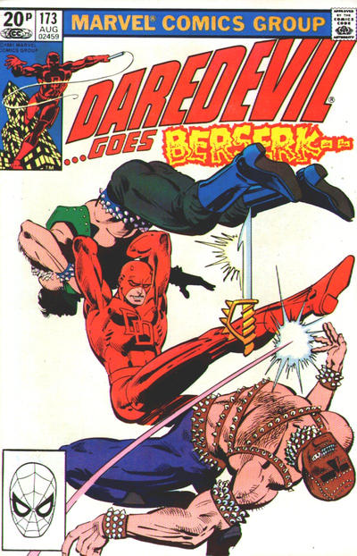 Cover for Daredevil (Marvel, 1964 series) #173 [British]