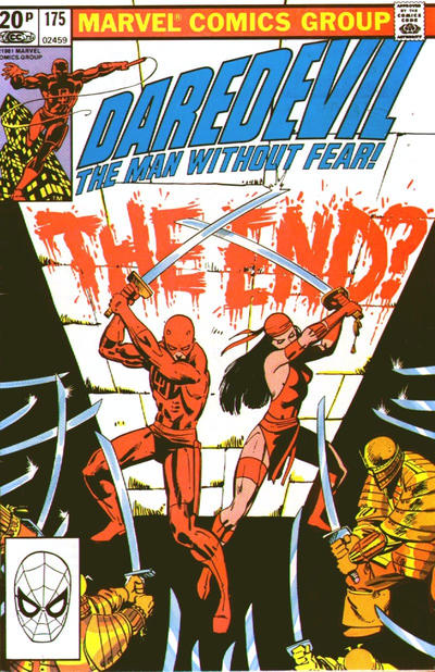 Cover for Daredevil (Marvel, 1964 series) #175 [British]