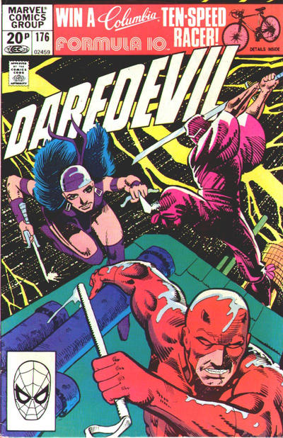 Cover for Daredevil (Marvel, 1964 series) #176 [British]