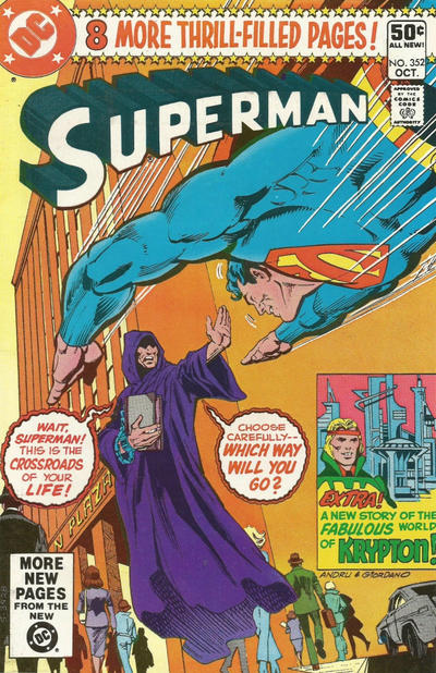Cover for Superman (DC, 1939 series) #352 [Direct]