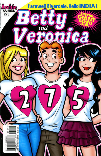 Cover for Betty and Veronica (Archie, 1987 series) #275 [Dan Parent Regular Cover]