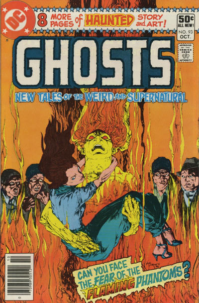 Cover for Ghosts (DC, 1971 series) #93 [Newsstand]