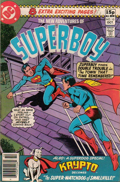 Cover for The New Adventures of Superboy (DC, 1980 series) #10 [British]