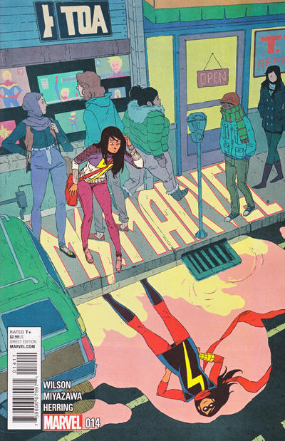 Cover for Ms. Marvel (Marvel, 2014 series) #14