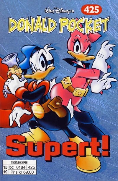 Cover for Donald Pocket (Hjemmet / Egmont, 1968 series) #425 - Supert!