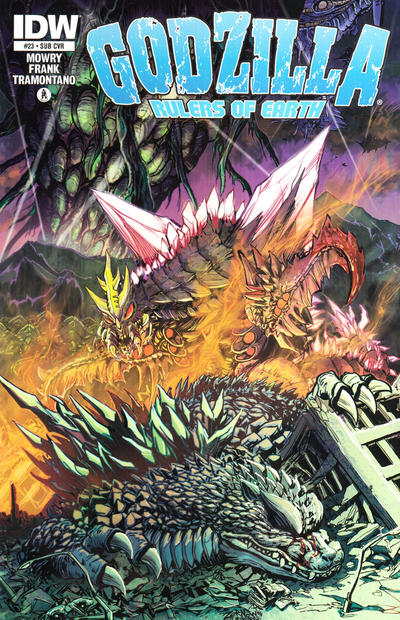 Cover for Godzilla: Rulers of Earth (IDW, 2013 series) #23 [Subscription Cover]