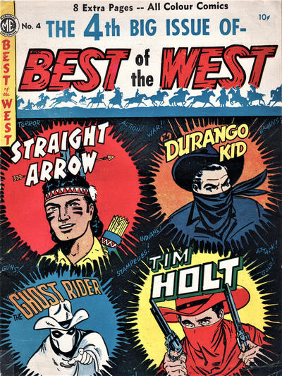 Cover for Best of the West (Cartoon Art, 1951 series) #4