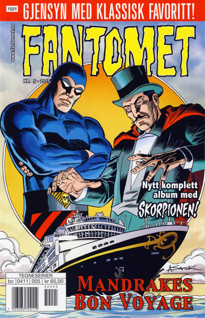 Cover for Fantomet (Hjemmet / Egmont, 1998 series) #5/2015