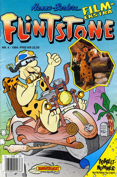 Cover for Flintstone (Hjemmet / Egmont, 1992 series) #4/1994