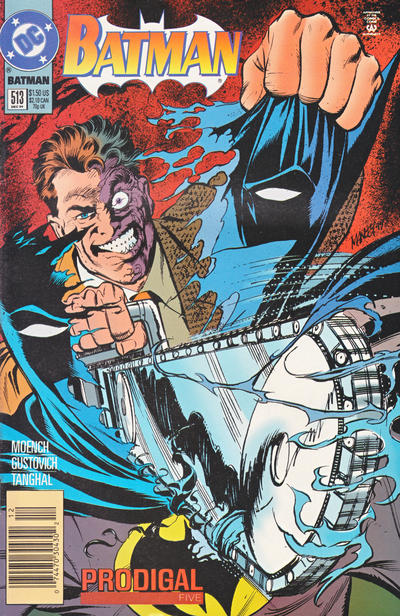 Cover for Batman (DC, 1940 series) #513 [Newsstand]