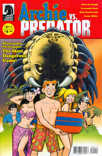 Cover for Archie vs. Predator (Dark Horse, 2015 series) #1