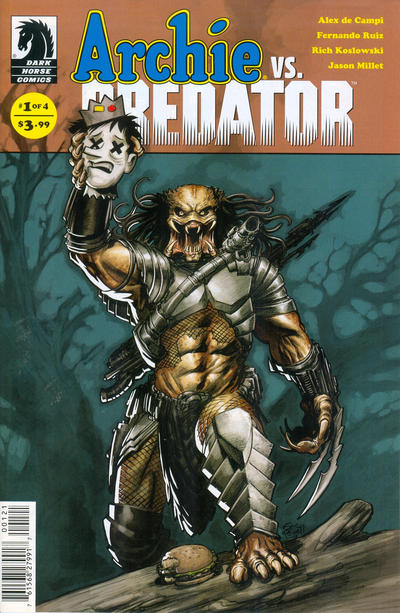 Cover for Archie vs. Predator (Dark Horse, 2015 series) #1 [Eric Powell]