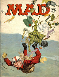 Cover Thumbnail for Mad (Thorpe & Porter, 1959 series) #61