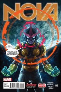 Cover for Nova (Marvel, 2013 series) #30