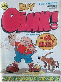 Cover Thumbnail for Oink! (IPC, 1986 series) #56