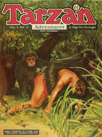 Cover Thumbnail for Tarzan Adventures (Westworld Publications, 1953 series) #v5#13