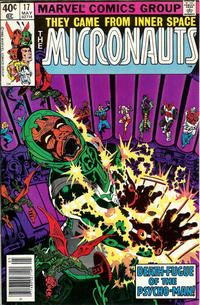 Cover Thumbnail for Micronauts (Marvel, 1979 series) #17 [Newsstand]