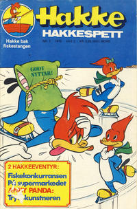 Cover Thumbnail for Hakke Hakkespett (Nordisk Forlag, 1973 series) #1/1975