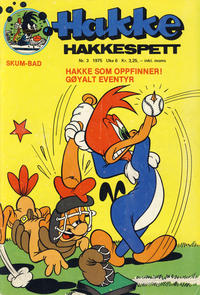 Cover Thumbnail for Hakke Hakkespett (Nordisk Forlag, 1973 series) #3/1975