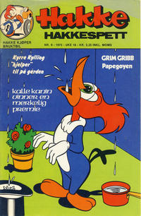 Cover Thumbnail for Hakke Hakkespett (Nordisk Forlag, 1973 series) #9/1975