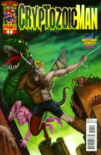 Cover Thumbnail for Cryptozoic Man (Dynamite Entertainment, 2013 series) #1 [Midtown Comics Exclusive Variant - Walter Flanagan]