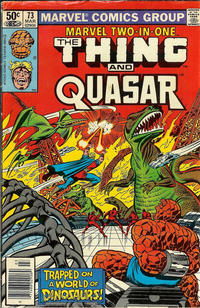 Cover for Marvel Two-in-One (Marvel, 1974 series) #73 [Newsstand]