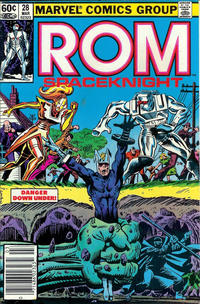 Cover Thumbnail for Rom (Marvel, 1979 series) #28 [Newsstand]
