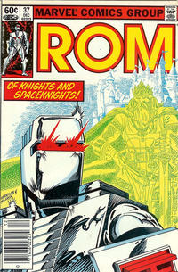 Cover Thumbnail for Rom (Marvel, 1979 series) #37 [Newsstand]