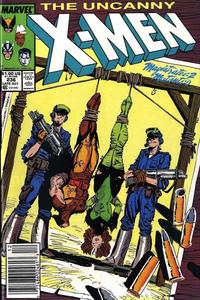 Cover for The Uncanny X-Men (Marvel, 1981 series) #236 [Newsstand]