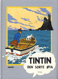 Cover Thumbnail for Tintin [Seriesamlerklubben] (Semic, 1986 series) #[15] - Den sorte øya