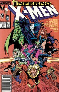 Cover Thumbnail for The Uncanny X-Men (Marvel, 1981 series) #240 [Newsstand]