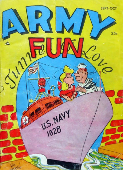 Cover for Army Fun (Prize, 1952 series) #v1#6