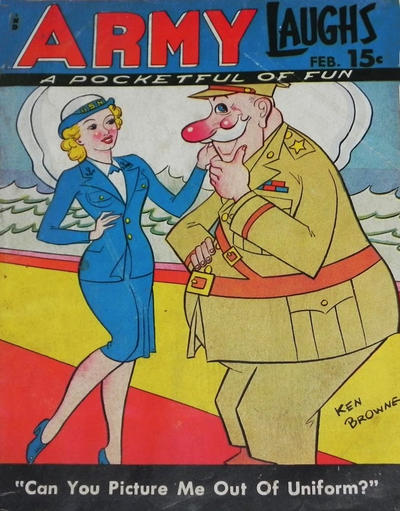 Cover for Army Laughs (Prize, 1941 series) #v5#11