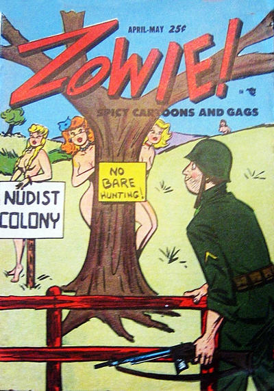 Cover for Zowie! (Youthful, 1952 series) #2
