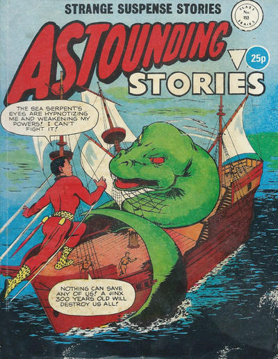 Cover for Astounding Stories (Alan Class, 1966 series) #153