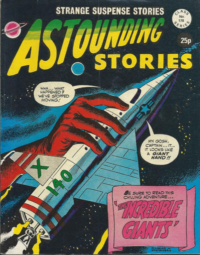 Cover for Astounding Stories (Alan Class, 1966 series) #178