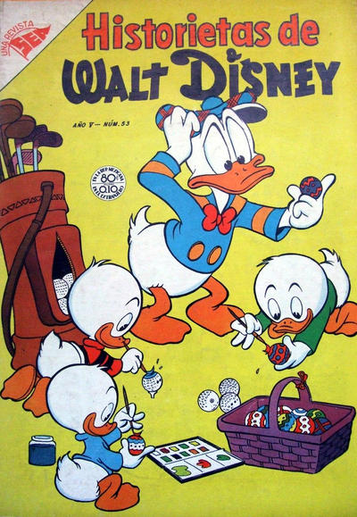 Cover for Historietas de Walt Disney (Editorial Novaro, 1949 series) #53