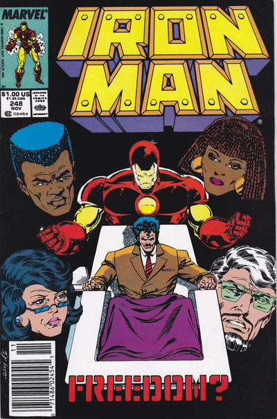 Cover for Iron Man (Marvel, 1968 series) #248 [Newsstand]