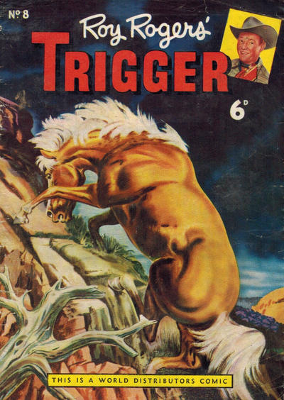 Cover for Roy Rogers' Trigger (World Distributors, 1950 ? series) #8