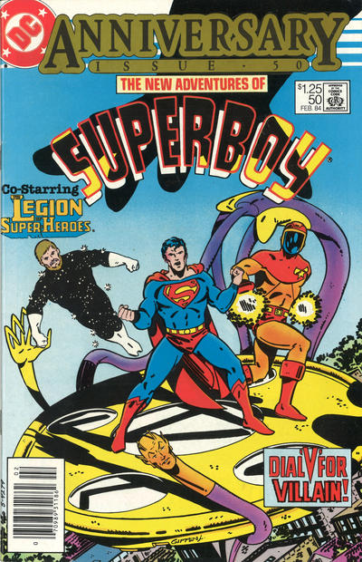 Cover for The New Adventures of Superboy (DC, 1980 series) #50 [Newsstand]