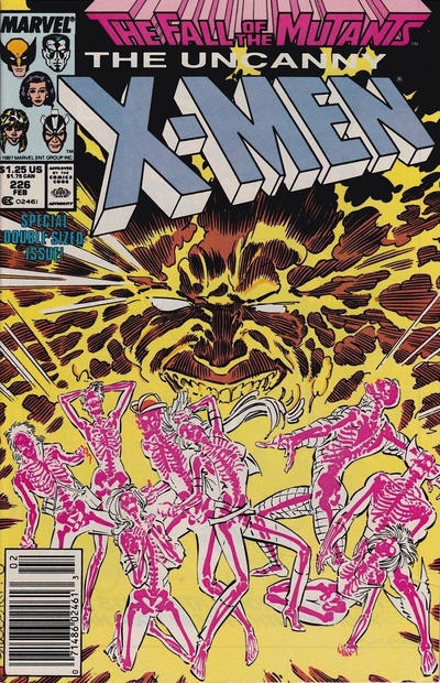 Cover for The Uncanny X-Men (Marvel, 1981 series) #226 [Newsstand]