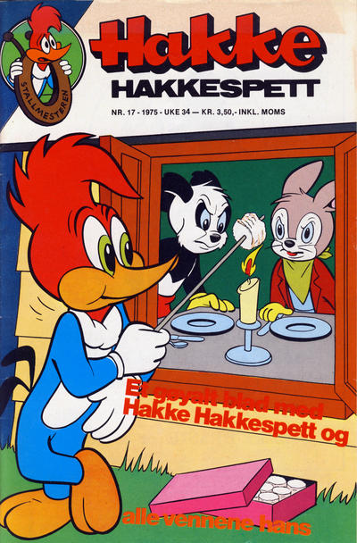 Cover for Hakke Hakkespett (Nordisk Forlag, 1973 series) #17/1975