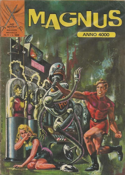 Cover for Albi Spada - Magnus, Anno 4000 (Edizioni Fratelli Spada, 1972 series) #1