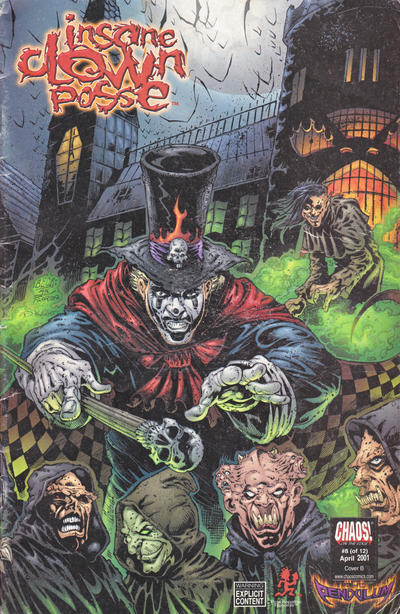 Cover for Insane Clown Posse: The Pendulum (Chaos! Comics, 2000 series) #8 [Cover B]