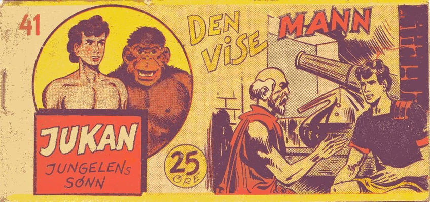 Cover for Jukan (Halvorsen & Larsen, 1954 series) #41/1954