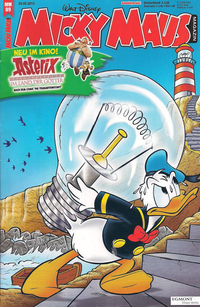 Cover for Micky Maus (Egmont Ehapa, 1951 series) #9/2015