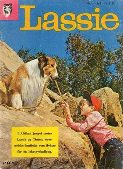 Cover for Lassie (Serieforlaget / Se-Bladene / Stabenfeldt, 1959 series) #1/1965